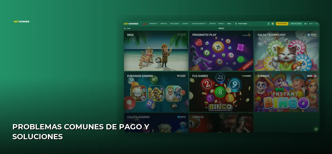 Problemas comunes de pago y soluciones
