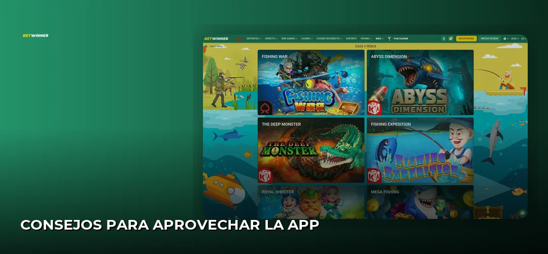 Consejos para aprovechar la app