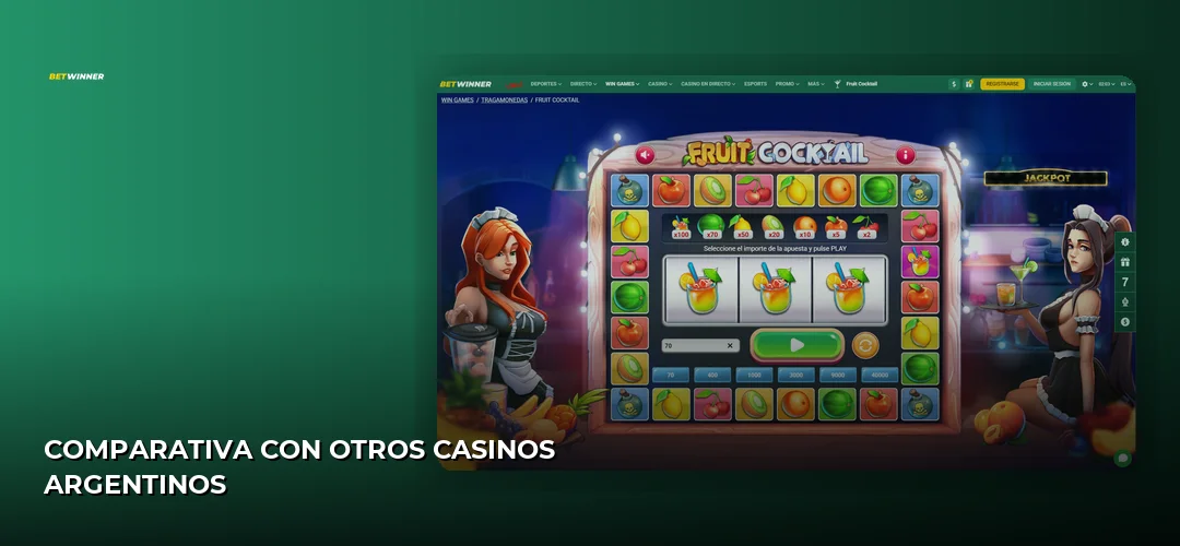 Comparativa con otros casinos argentinos