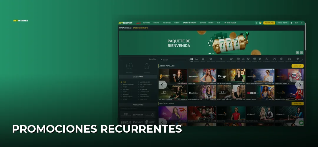 Promociones recurrentes