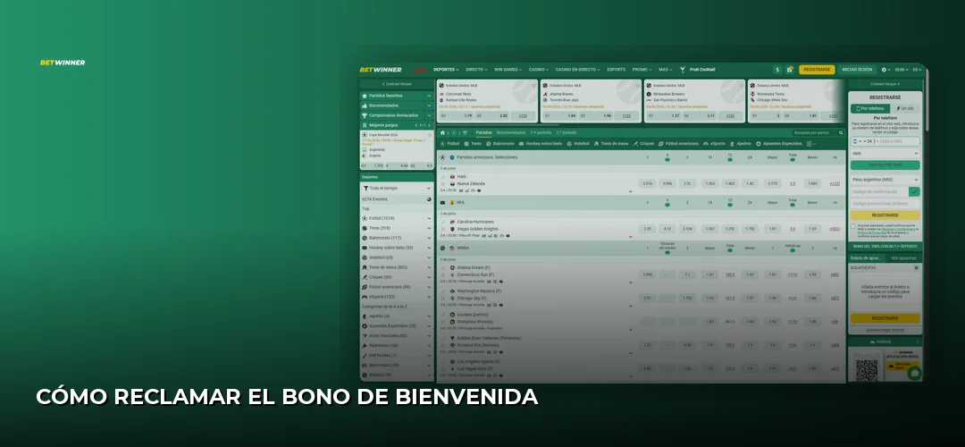 Cómo reclamar el bono de bienvenida